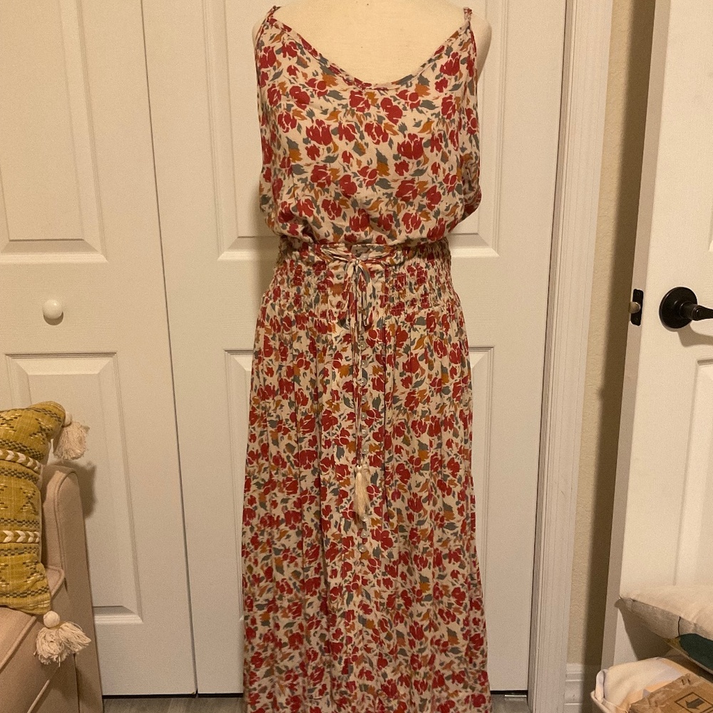 Cynthia Rowley Maxi Skirt and Top Set Floral Sz S